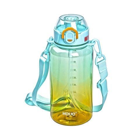 Пляшка для води 1 л пляшечка з мундштуком м'ятна RechiDoRechi HP-14-31M фото