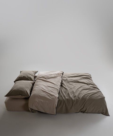 Постельное белье Limasso Stonewashed Essualte 220 Oxford Tan-Akdeniz Yesili RechiDoRechi 40973 фото