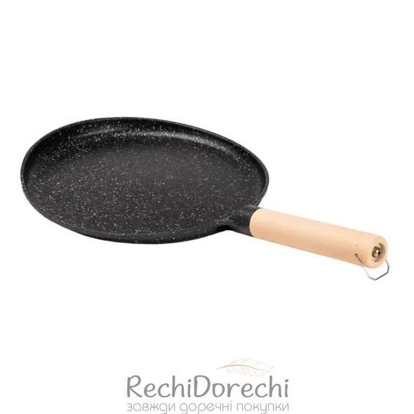 Сковорода для млинців &Oslash; 23.5 см кругла чорна RechiDoRechi HP39579B фото