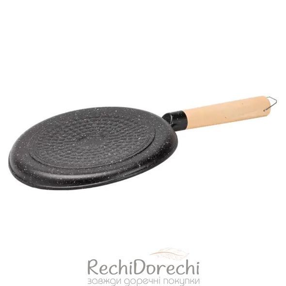 Сковорода для млинців &Oslash; 23.5 см кругла чорна RechiDoRechi HP39579B фото