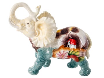 Фігурка декоративна "Кумедний слон", 22 см