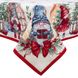 Скатертина гобеленова новорічна "Веселі гноми" (срібний люрекс) в інтернет-магазині РечіДоРечі