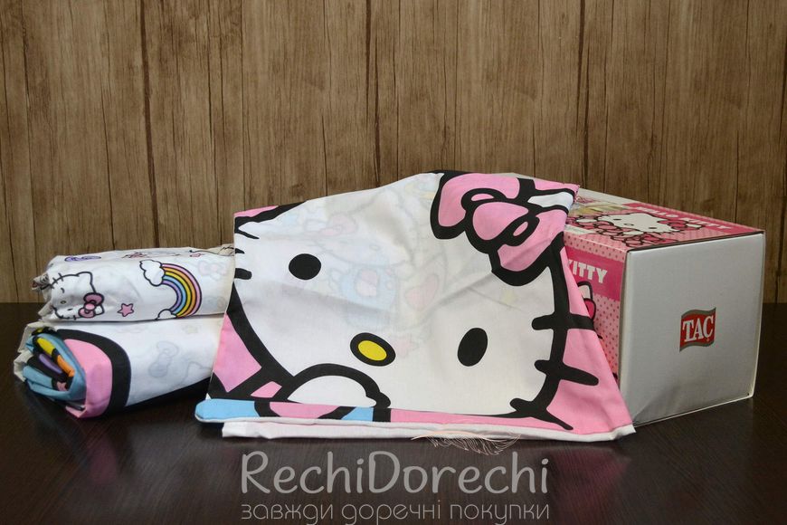 Постельное белье TAC Disney 160×220 см Hello Kitty Travel, Підлітковий 160x220