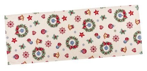 Раннер (дорожка) гобеленовый новогодний "Веселого Рождества" RechiDoRechi MERRY-37 фото