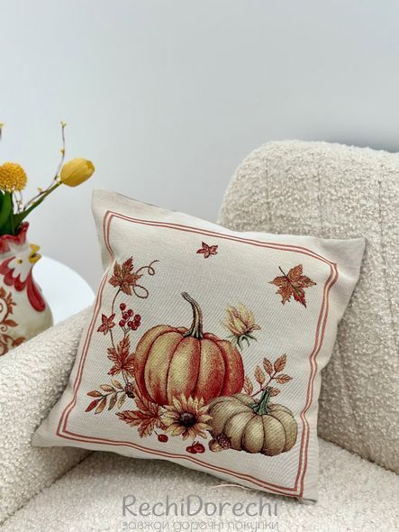 Наволочка гобеленова PUMPKIN RechiDoRechi PUMPKIN-NV фото