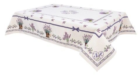 Скатертина гобеленова "Lavender" RechiDoRechi LILAC-180 фото