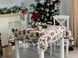 Скатертина гобеленова новорічна "Казка" (срібний люрекс) в інтернет-магазині РечіДоРечі