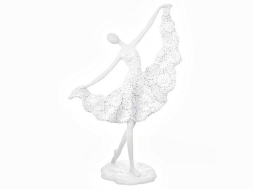 Фігурка декоративна "Балерина" 25x10x40см