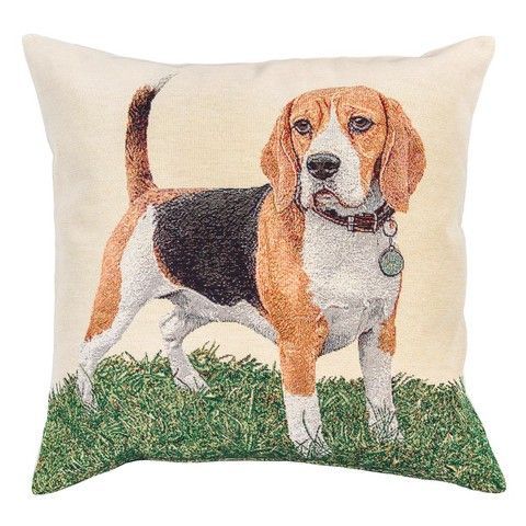 Наволочка гобеленова одностороння "Бігль" RechiDoRechi BEAGLE-NV фото